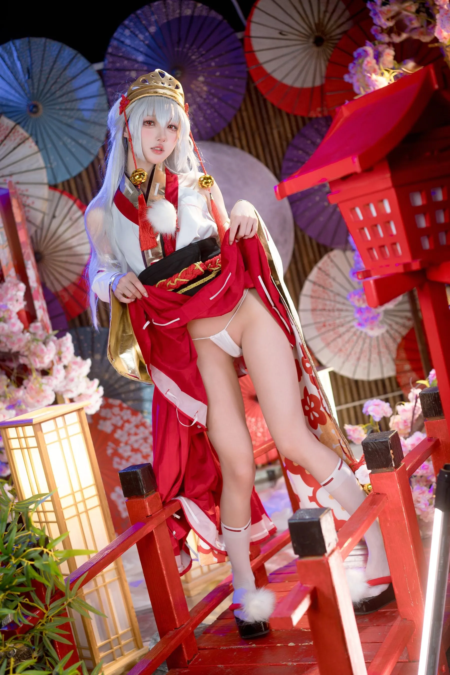 阿包也是兔娘 – NO.83 巫女浴池 [59P]插图1